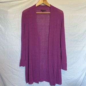 Eileen Fisher linen blend cardigan